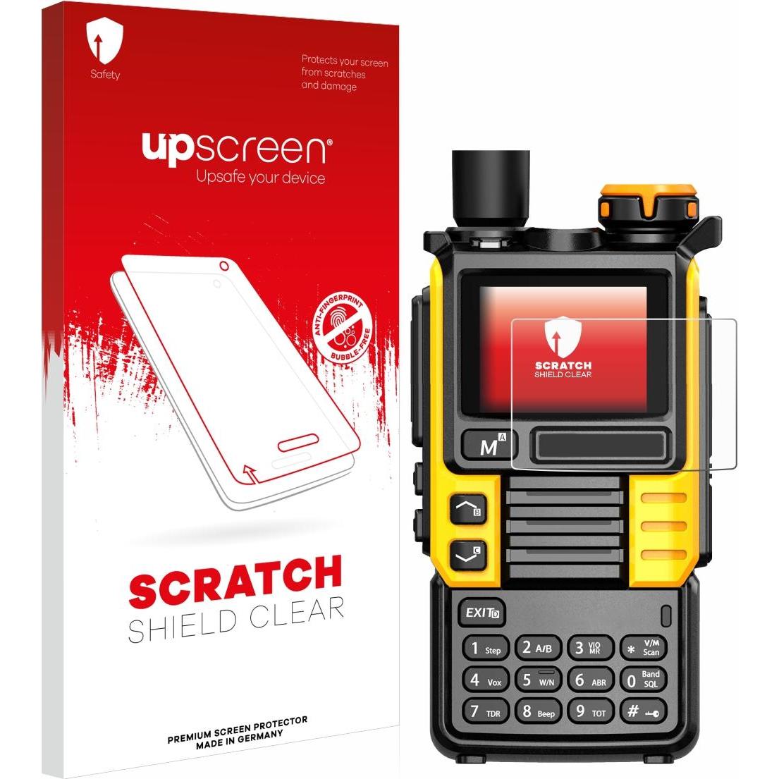 upscreen Schutzfolie Displayschutz Displayschutzfolie Folie Klar Transparent, Smartwatch Schutzfolie, Transparent