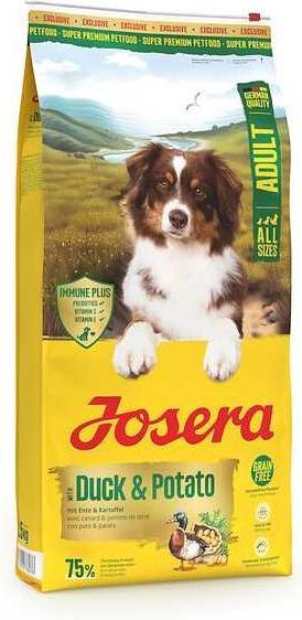 Actual product image Josera Duck & Potato Grain Free (Adult, 1 pcs., 12500 g)