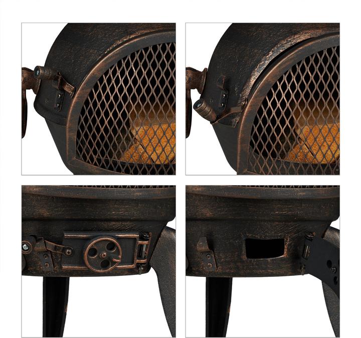 Produktbild Relaxdays Terrassenofen