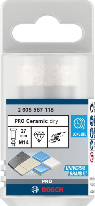 Produktbild Bosch Professional Zubehör PRO Core Cutter dry, 27 x 35 x 22,23 mm (27 mm)