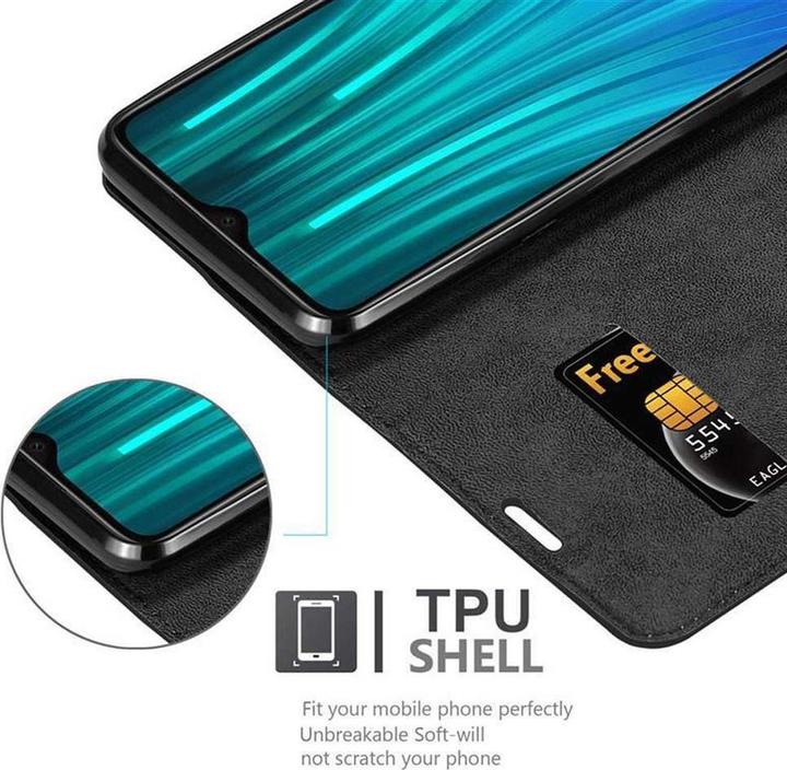Actual product image Cadorabo Book Invisible Magnet Cover (Xiaomi Redmi Note 8 Pro)