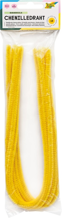 Immagine prodotto Folia Filo di ciniglia (scovolini), giallo banana (0.50 m)