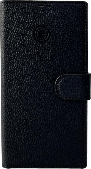 Produktbild Mike Galeli Book-Cover Echtleder Marc black (Samsung Galaxy S23 Ultra)