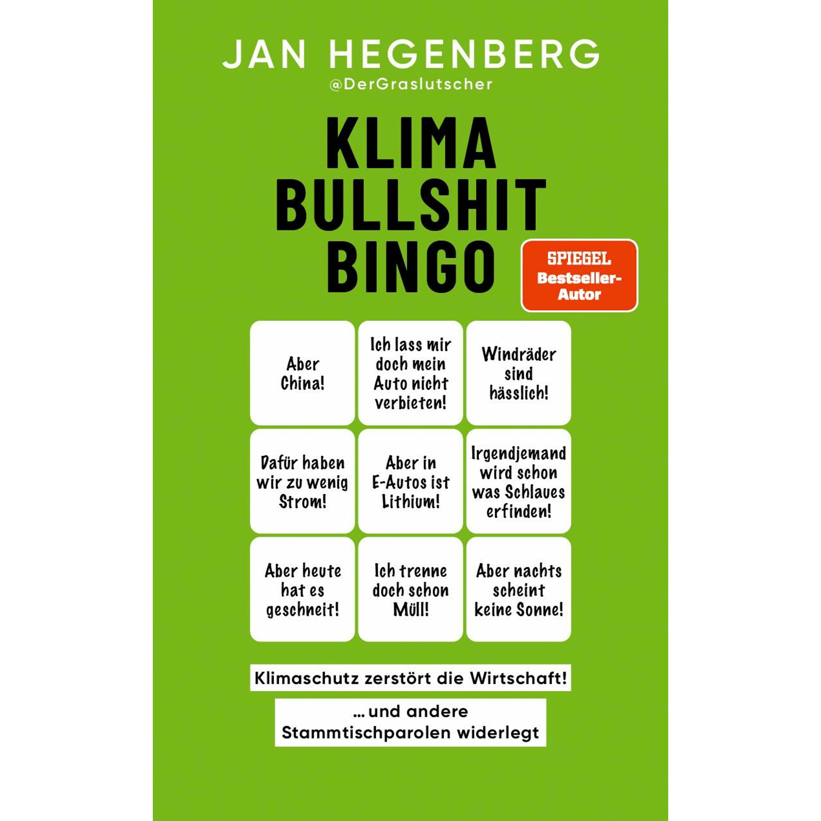 Klima-Bullshit-Bingo, Fachbücher von Jan Hegenberg