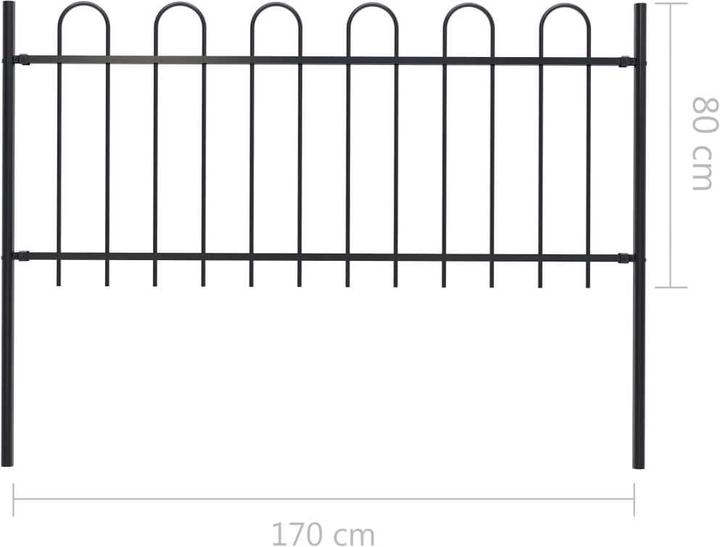 Produktbild vidaXL Zaunpaneel