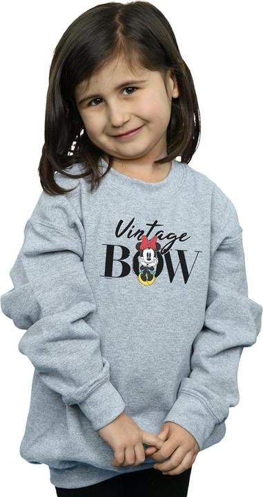 Immagine prodotto Disney Minnie Mouse Vintage Bow Felpa Ragazze (128)