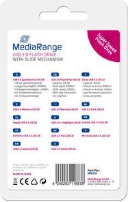 Produktbild MediaRange SuperSpeed (128 GB, Micro USB, USB-A, USB 3.0)