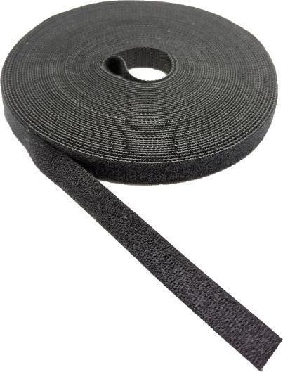 Produktbild Tecline Klettband Back to Back, schwarz, 12 mm x 10 m Rolle (12 mm)