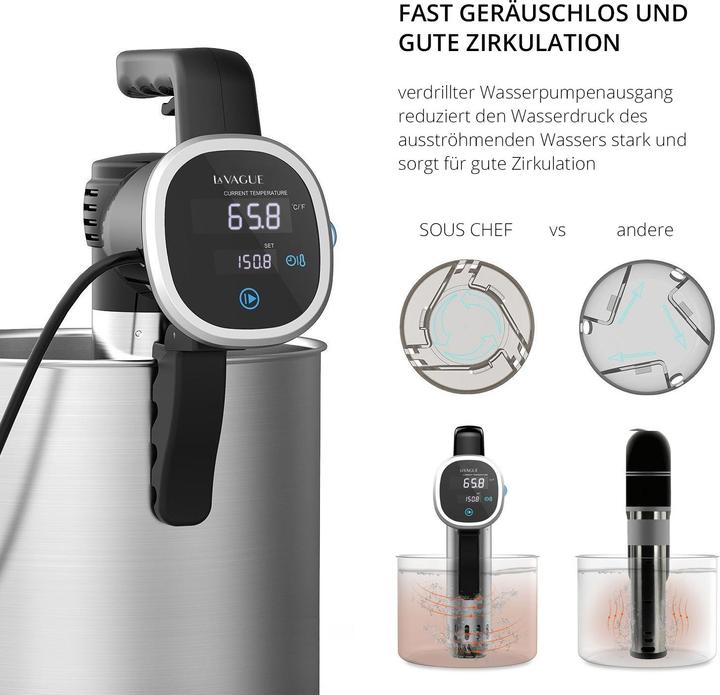 Productafbeelding La Vague Sous Vide Stick Precision Cooker (EU-stekker)
