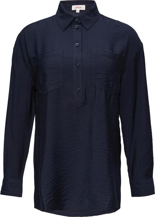 Produktbild S.Oliver Bluse Hemdkragenbluse aus Viskosemix (38)