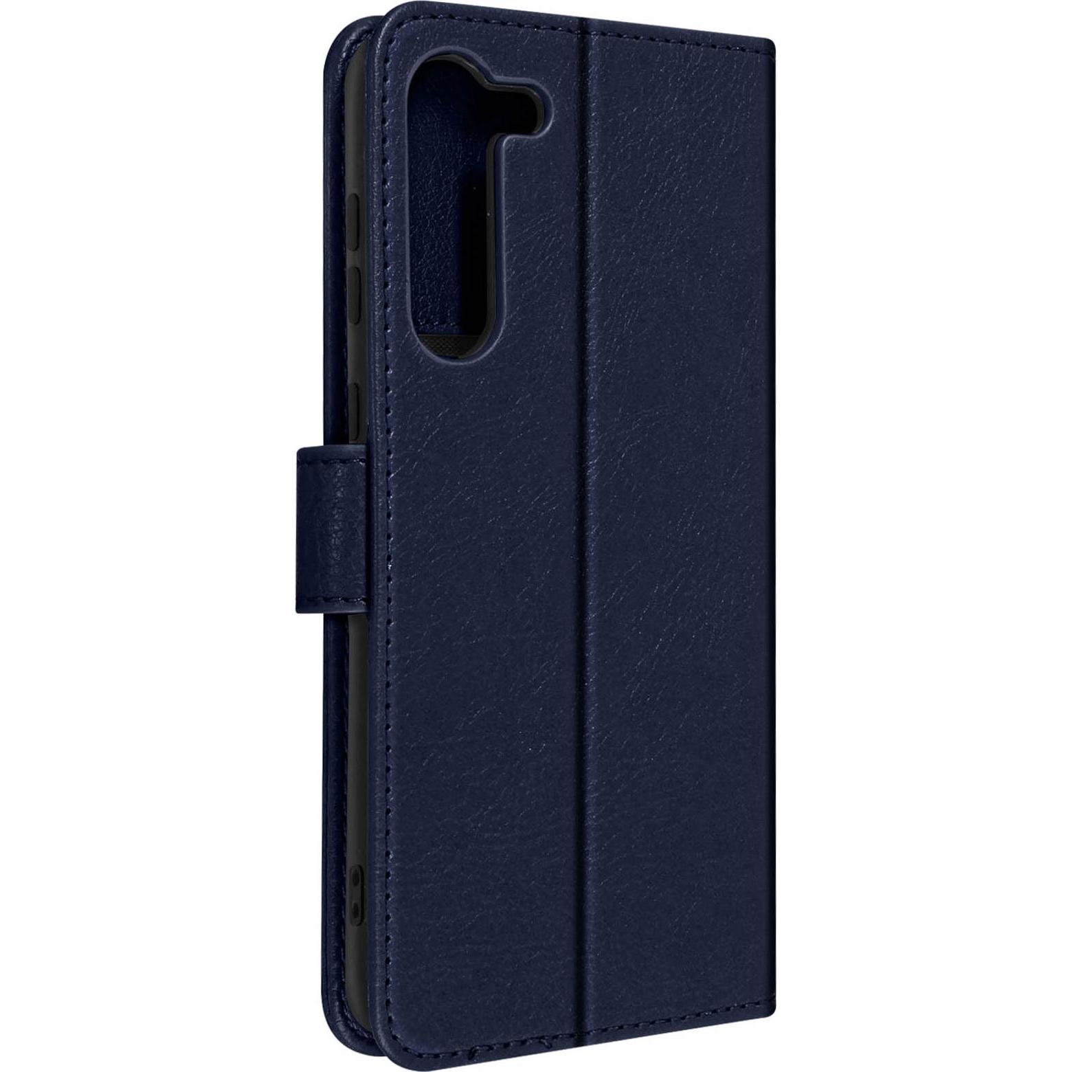 Thumbnail - Avizar Chesterfield Series (Samsung Galaxy S23+), Smartphone Hülle, Blau
