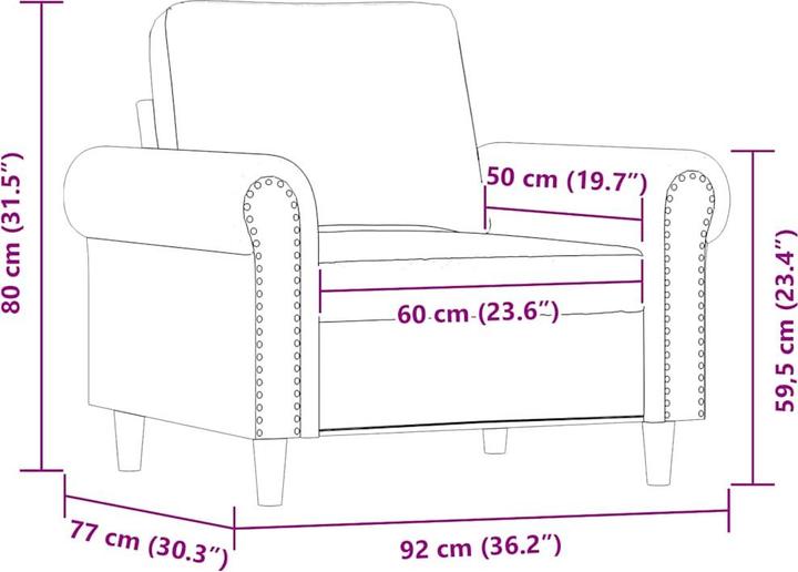 Produktbild vidaXL Sessel