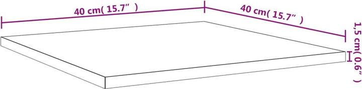 Immagine prodotto vidaXL Goodding willow (60 x 40 x 1,5 cm)