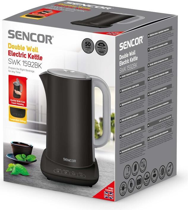 Produktbild Sencor SWK 1592BK Wasserkocher 1,5 Liter (1.50 l)