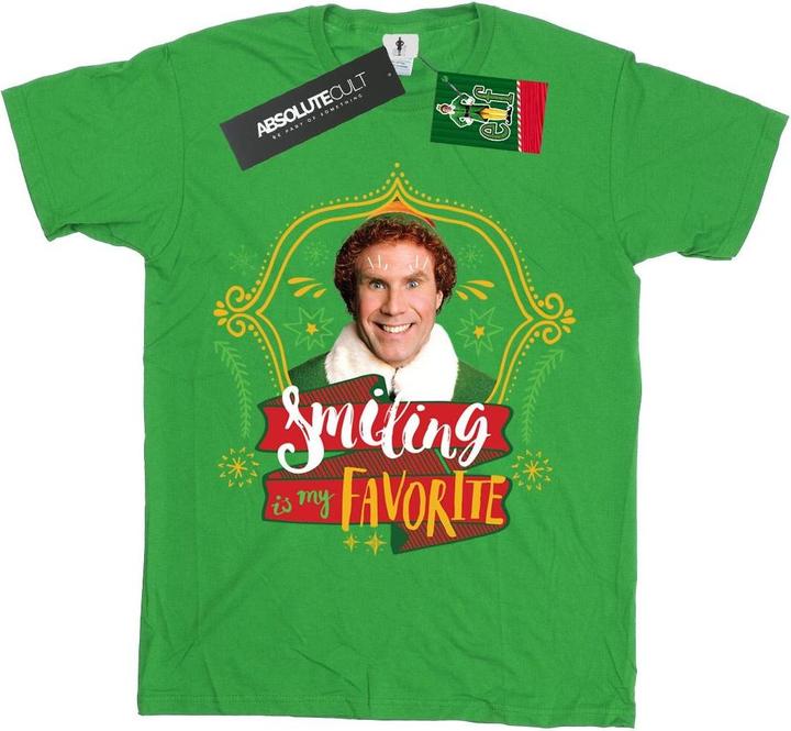 Immagine prodotto Elf Buddy Smiling Maglietta Ragazze (116)