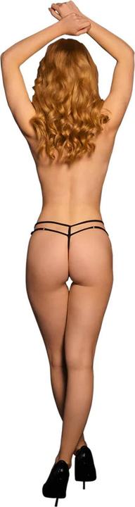 Actual product image Le Désir Ami - Thong with Adjustable Sliders and Golden Details - OS (One size)