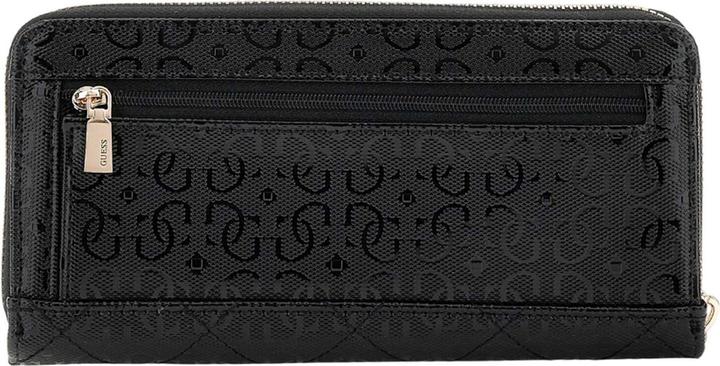 Produktbild Guess Laurel Slg Grosse Damen-Geldbörse mit Reissverschluss, Schwarz