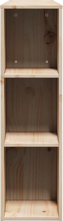 Actual product image vidaXL Kopfteil Bettkopfteil Betthaupt mit Stauraum 180cm Massivholz Kiefer (186 x 24 x 82 cm)