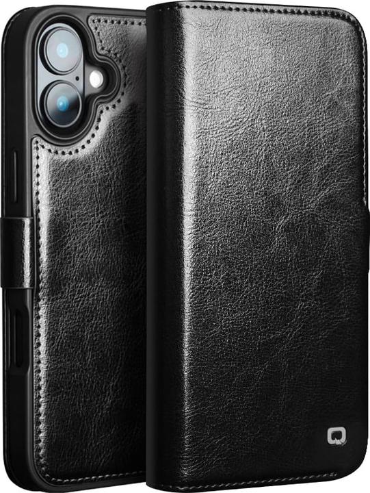 Produktbild QiAlino Hülle Flip mit magnetischem Verschluss (Apple iPhone 16 Plus)