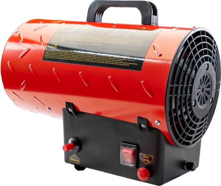 Actual product image Grafner 10kW gas heater fan gas heater for gas bottle gas pressure regulator construction heater 700mbar (10000 W)