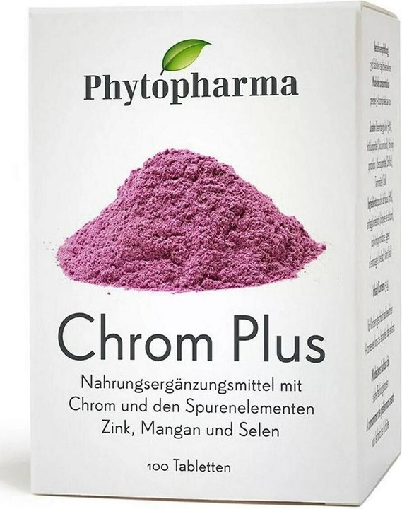 Actual product image Phytopharma Chrome plus (1 Piece, Pills, 55 g)