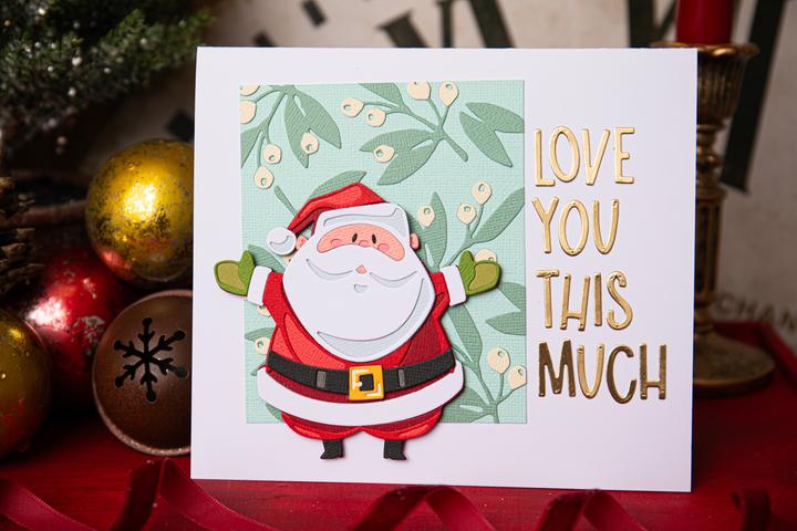 Produktbild Sizzix Thinlits Stanzschablone "Santa Greetings Colorize by Tim Holtz" (49 Blätter)