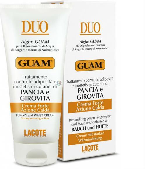 Actual product image Guam DUO abdomen and hips with strong warming effect (Body cream, 150 ml)