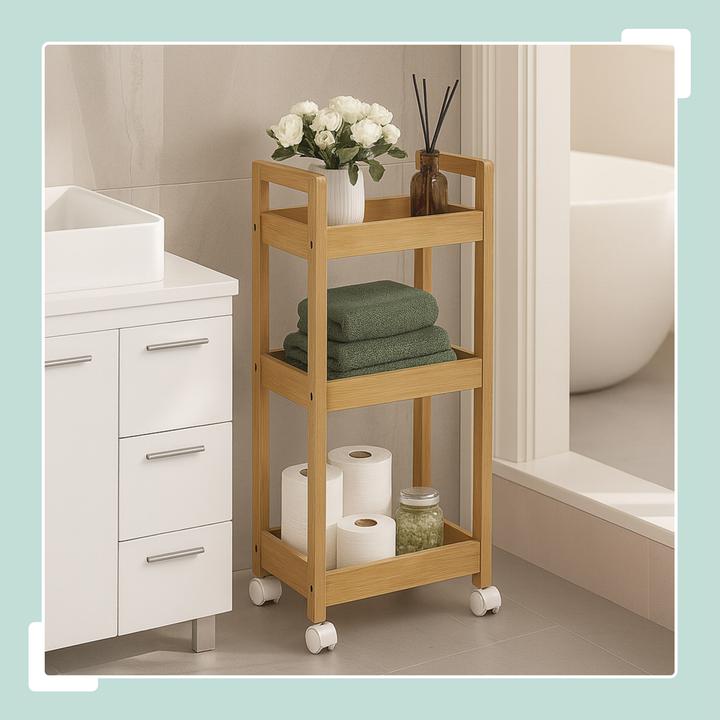 Produktbild Relaxdays Rollwagen