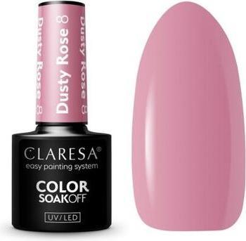 Produktbild Claresa 8 Dusty Rose UV-Nagellack 5ml (Rosa, UV-Gel Lack)