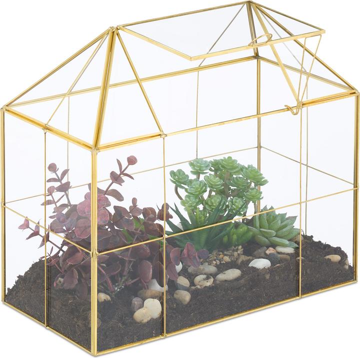 Relaxdays Plant terrarium