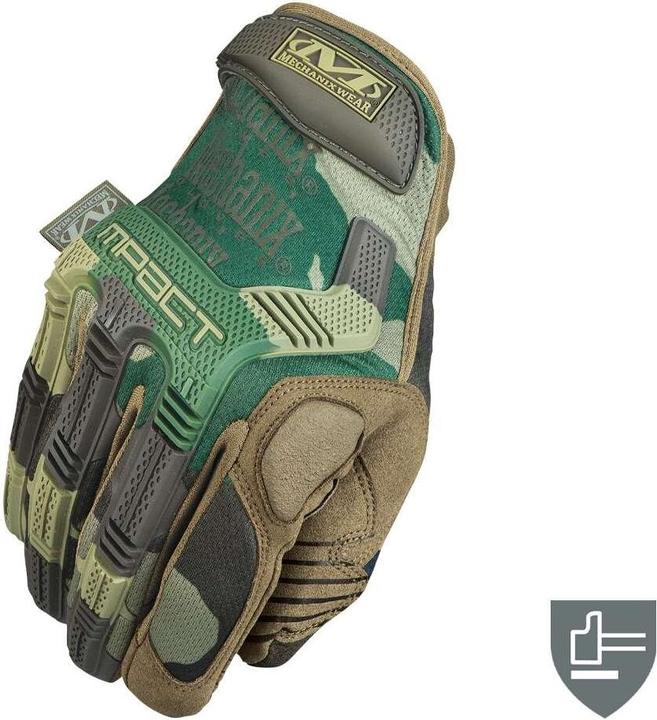 Image du produit Mechanix Wear Gants Mechanix M-Pact® Woodland Camo size 12 / XXL. (12, XXL)