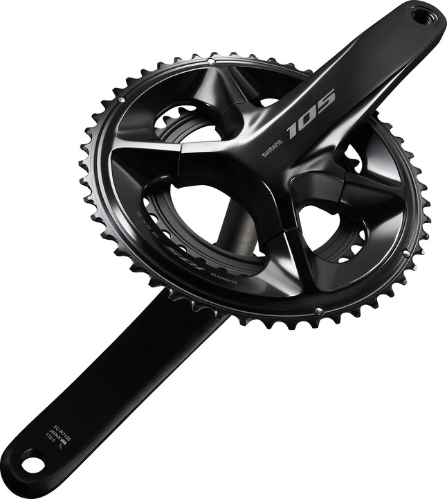 Actual product image Shimano 105 FC-R7100 (165 mm)