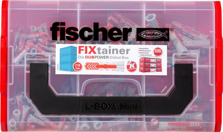 Image du produit Fischer L-BOXX mini DuoPower (210 pièces) (1 pcs)