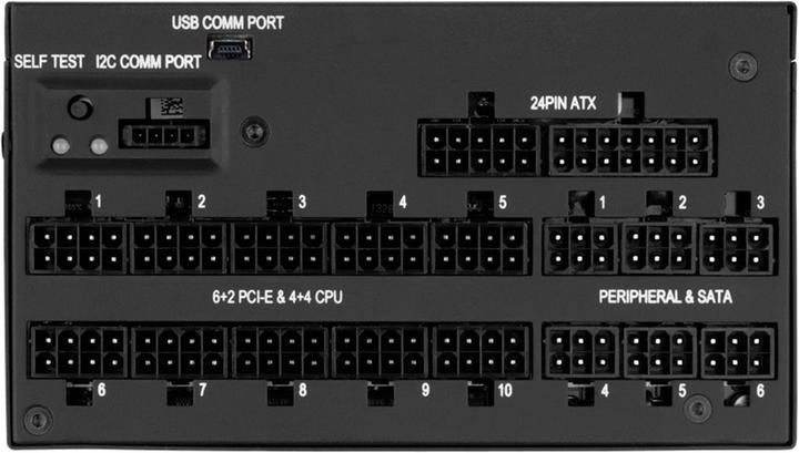 Actual product image Corsair AX1500i Titanium (1500 W)