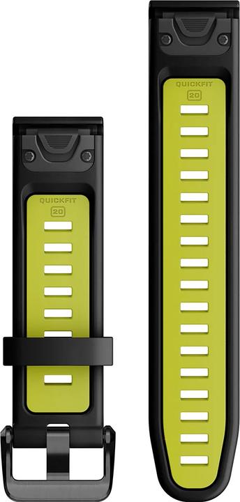 Productafbeelding Garmin Acc,epixPRO (g2),20mm QuickFit Blk (20 mm, Rubber/Silicone)