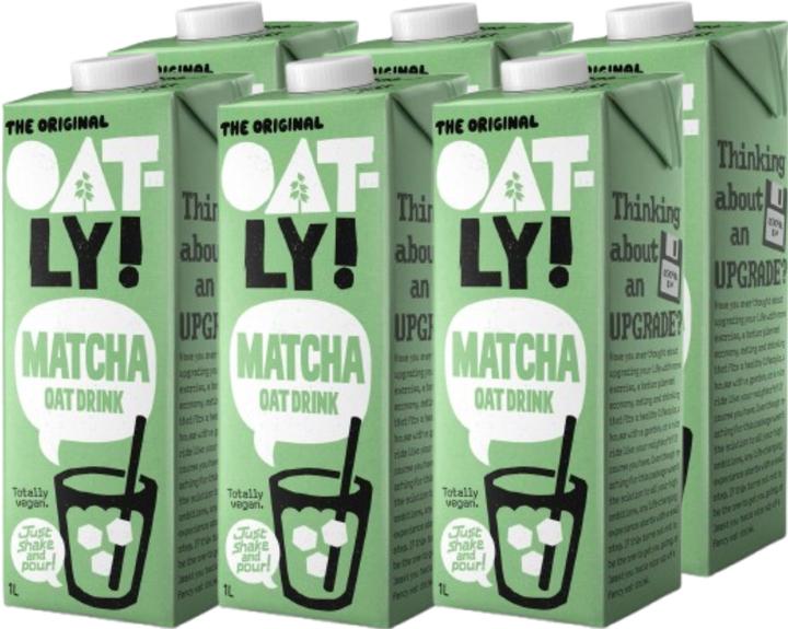 Image du produit Oatly Oat drink Matcha (6 x 100 cl)