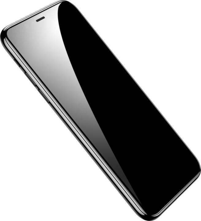 Actual product image Baseus 0.3mm Full-screen and Full-glass Tempered Glass Film(2pcspack+Pasting Artifact) for iP XS Max/11... (2 Piece, Apple iPhone XS Max, Apple iPhone 11 Pro Max)