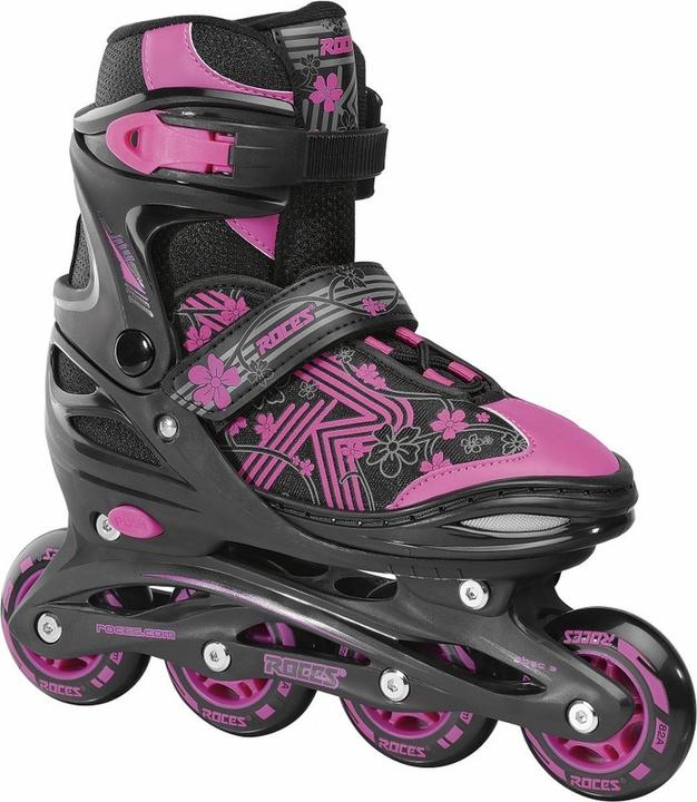 Actual product image Roces Roller skates Jokey 3.0 Girl, black-pink, size 30-33 (30, 31, 32, 33)