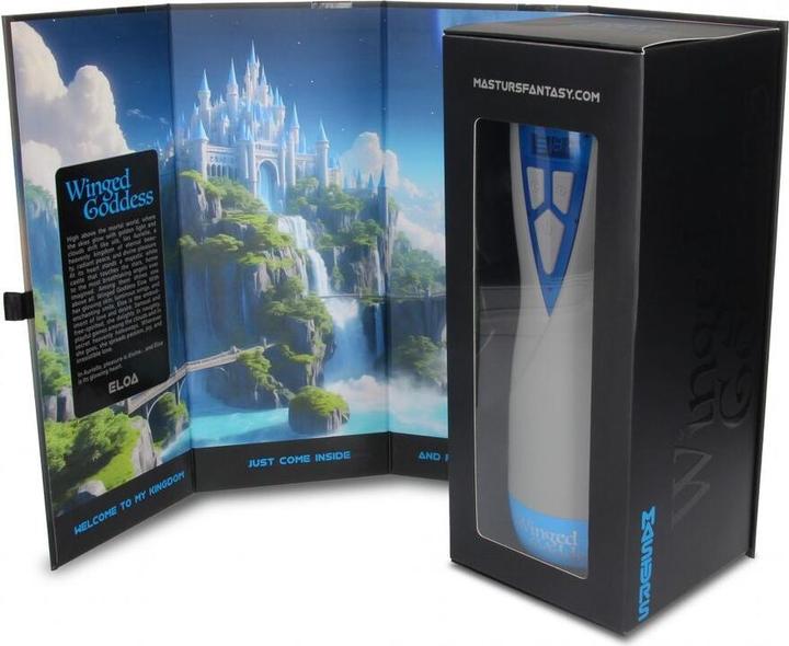 Actual product image Masturs Eloa Geflügelte Göttin Usb-Vibrator Masturbator