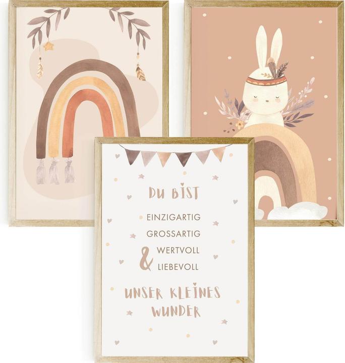 Produktbild Eulentaler Posterset Hase 3 Stk.