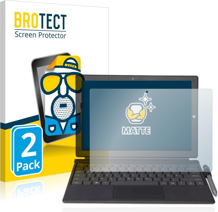 Productafbeelding BROTECT Antireflecterende schermbeschermer mat (2 Stuk, Terra Pad 1262)