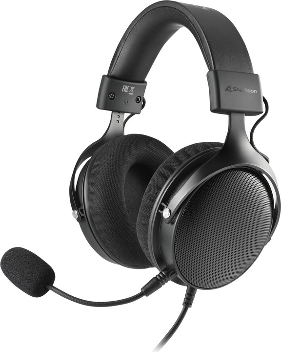 Produktbild Sharkoon Headset B2 Stereo Klinke schwarz (Kabelgebunden)