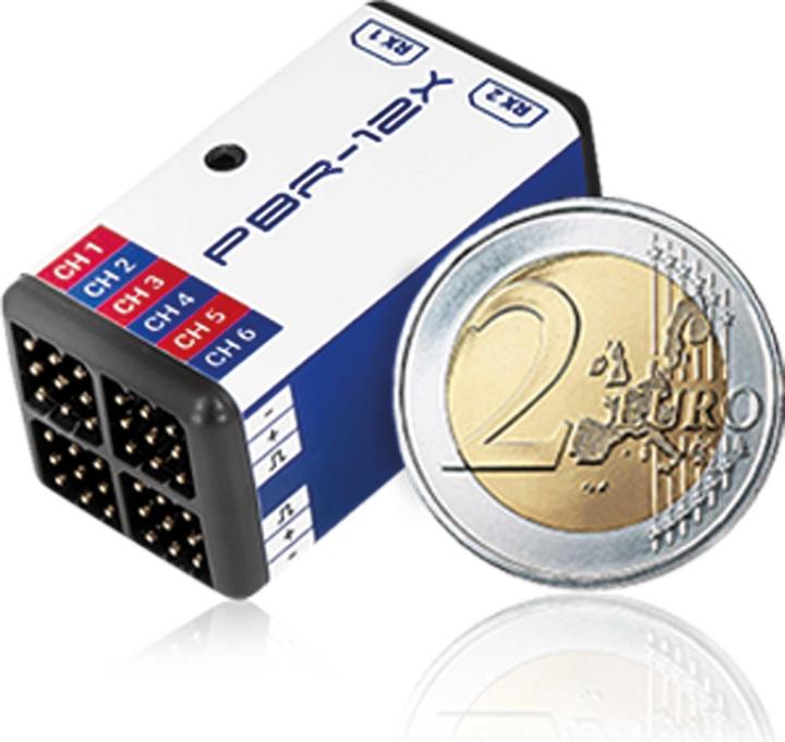 Actual product image Powerbox Systems pbr-12x 12-channel servo distributor with electronic switch and hv supply