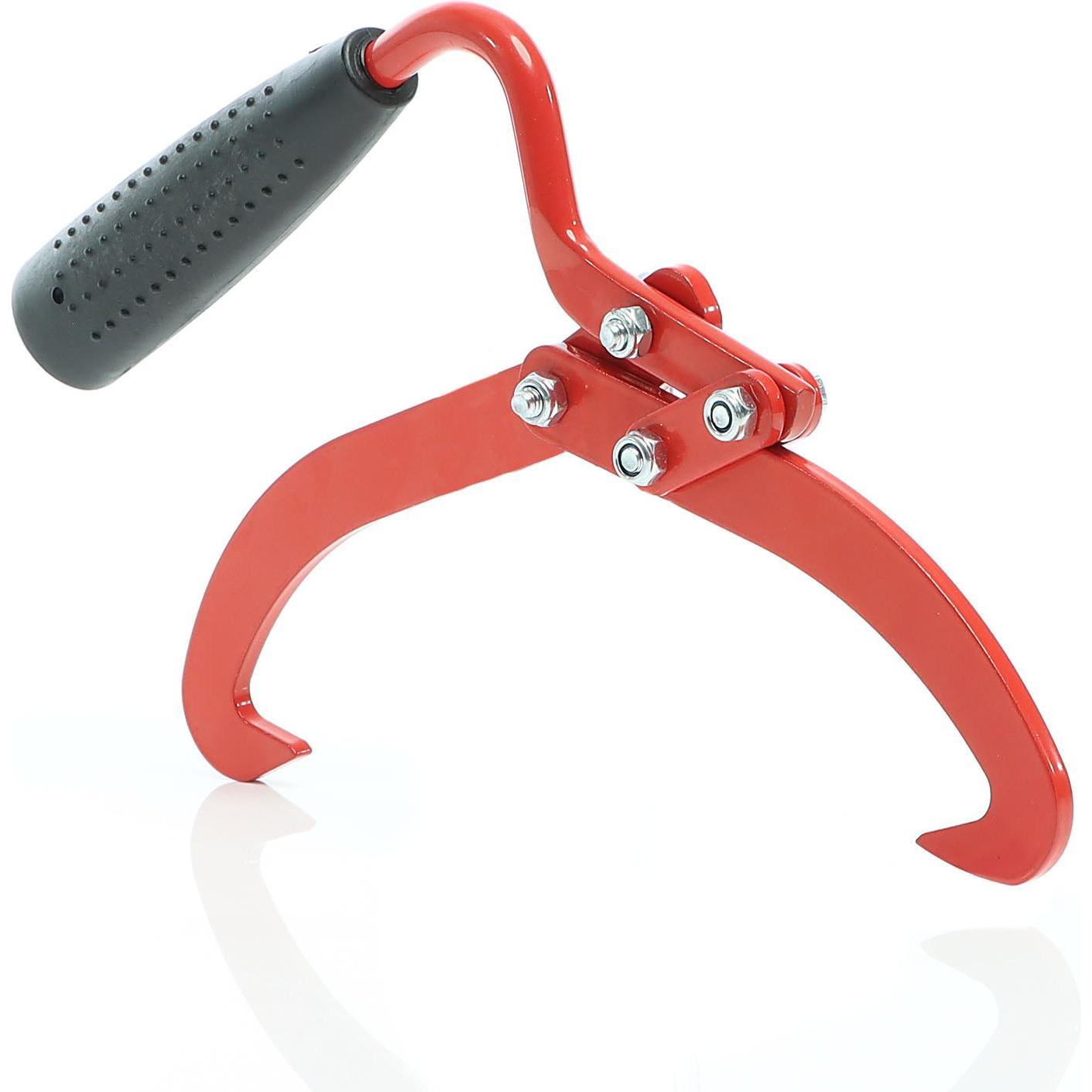 XPOtool, Zange, Holzzange 340x150x30mm Handpackzange bis 75kg Verladehilfe Holzgreifer (340 mm)