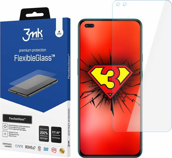 Immagine prodotto 3MK hybrid glass Flexible 2.5D for OnePlus Nord (1 pz., OnePlus Nord)
