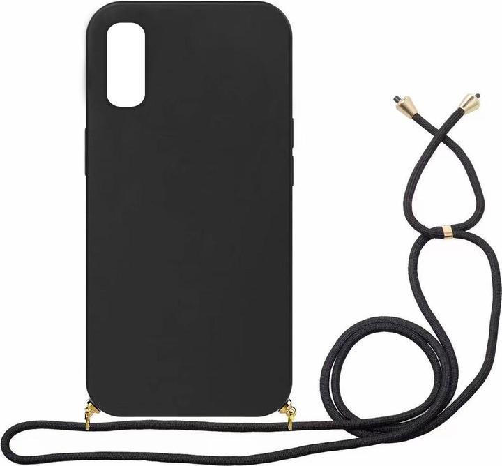 Produktbild mobileup Eco Case with Lanyard for iPhone X / XS - Black (Apple iPhone X)