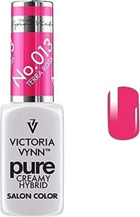 Image du produit Visconti Di Modrone Victoria Vynn Pure Creamy Hybrid Manicure Soak Off UV Led Nail Gel Polish 8ml 013 (Rose, Vernis à ongles effet gel)