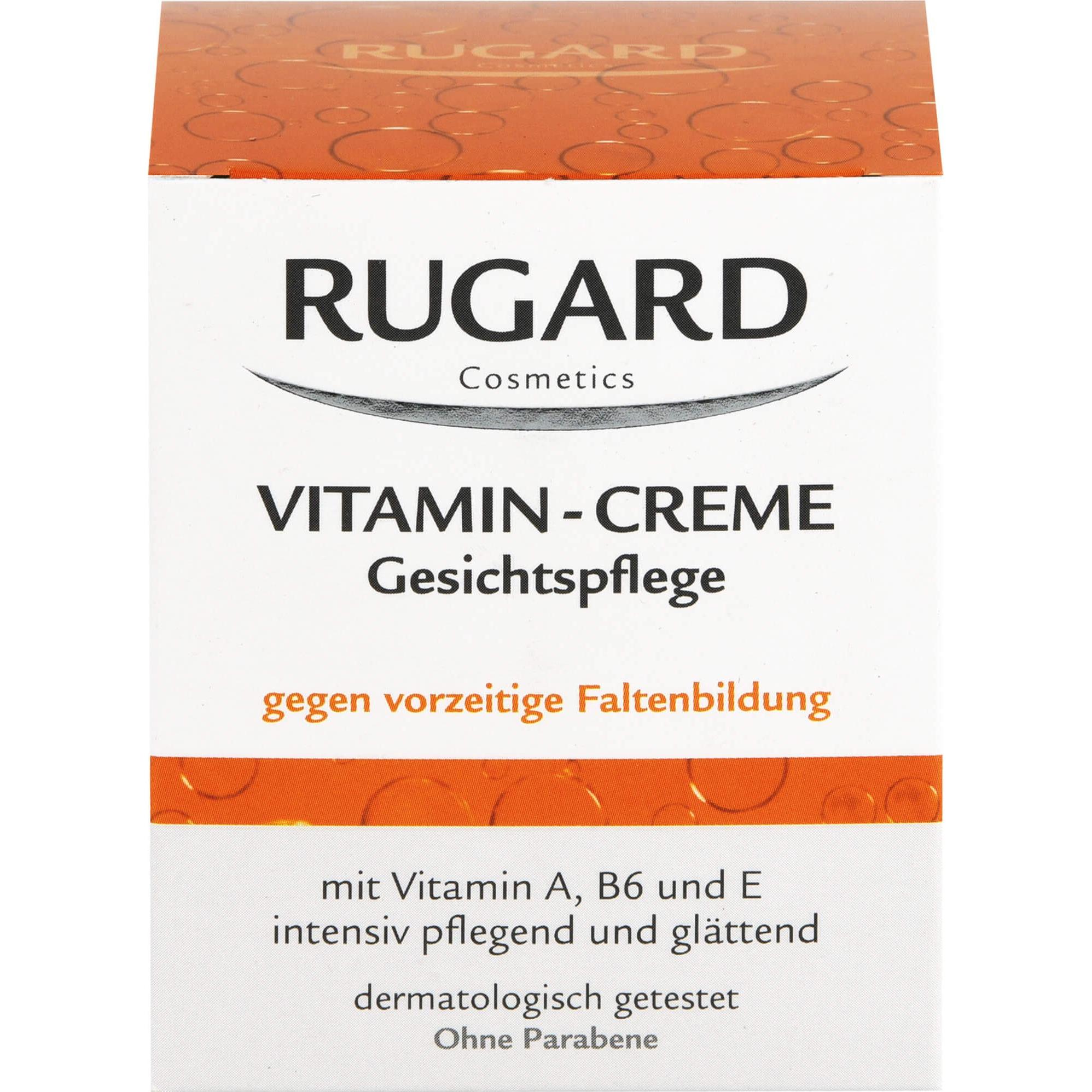 Rugard, Gesichtscreme, Cosmetics Vitamin-Creme Gesichtspflege, 50 ml Creme (50 ml, Tagescreme)