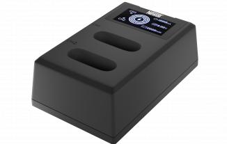 Newell Kameraladegerät FDL-USB-C Zweikanal-Ladegerät für NP-BX1-Akkus (Kamera Akku Ladegerät)