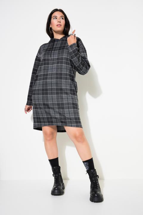 Actual product image Studio Untold Plaid Hooded Dress (42, 44)